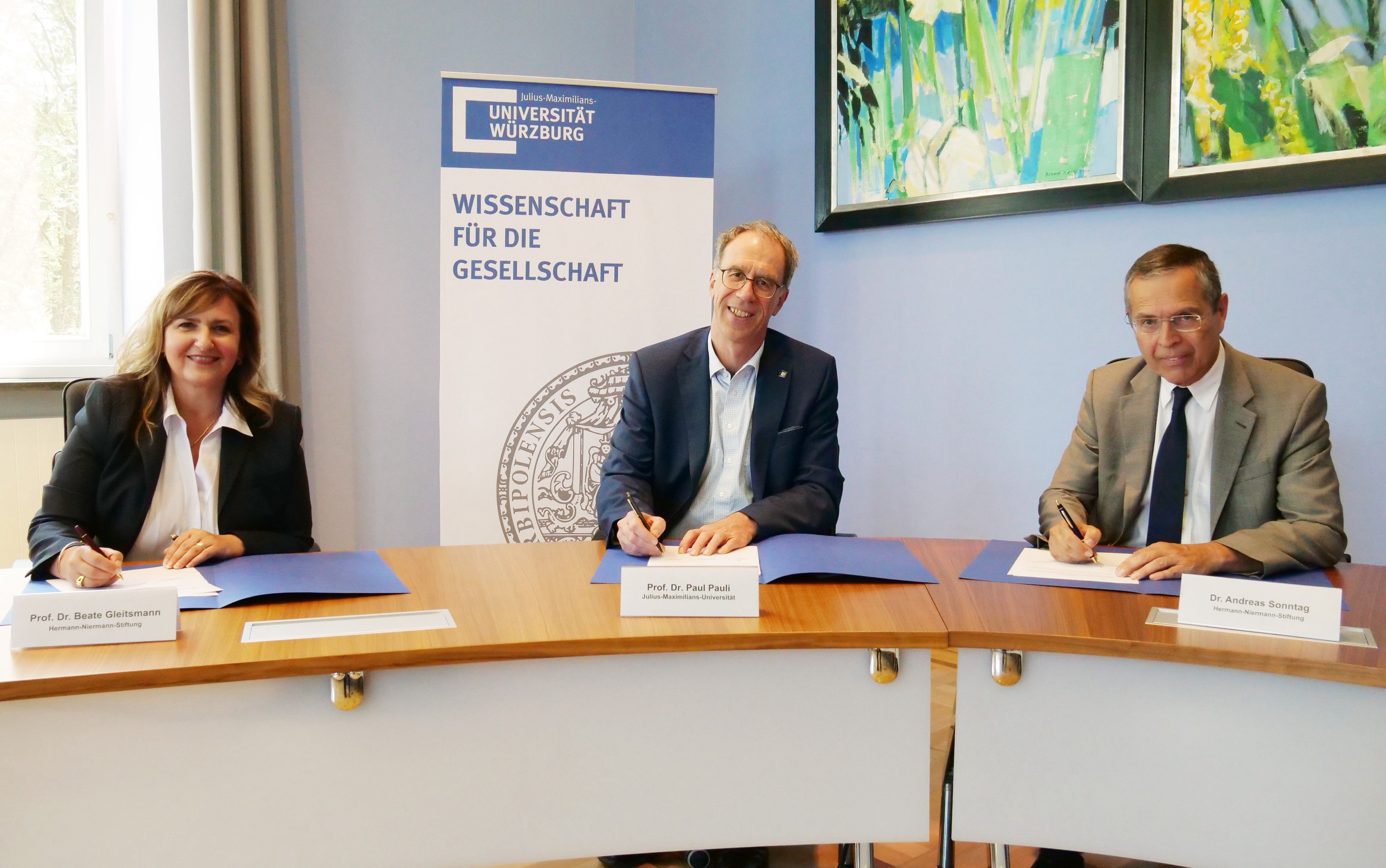 Gruppenfoto zum Treffen an der Universität Würzburg im Juli 2022