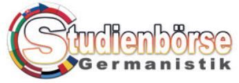 Logo: Studienbörse Germanistik